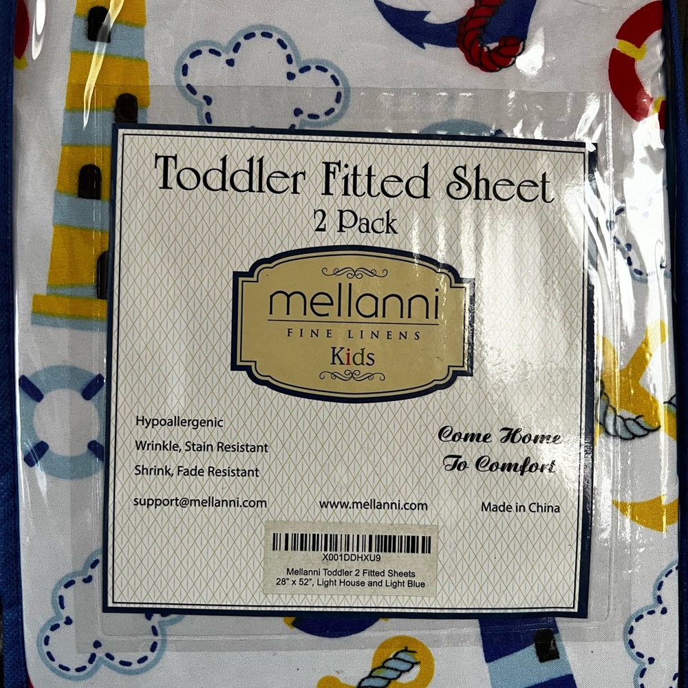 Toddler fitted sheet